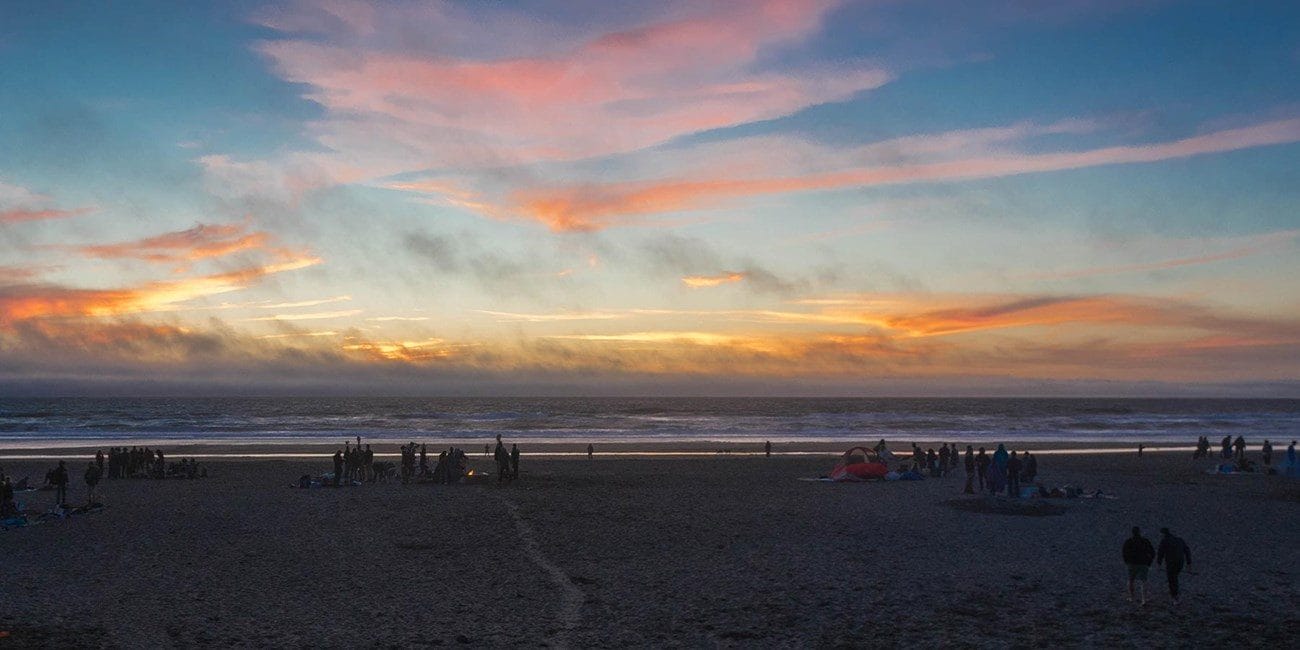 Amazing view at the beach