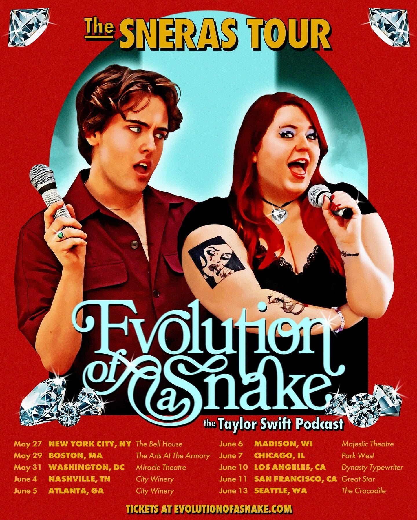 Taylor Swift Night: The Evolution of a Snake (June 11)