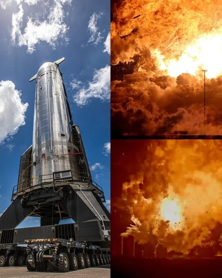 SpaceX Starship Explodes During Ground Test, Delays Flight Plan