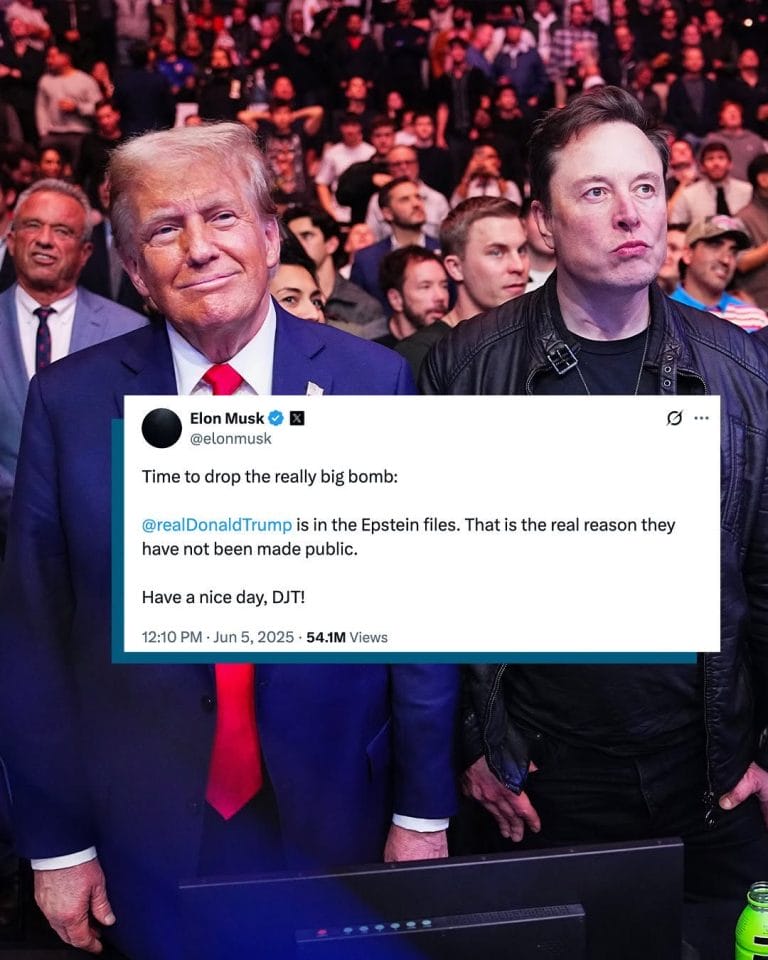 Musk Clashes with Trump Over Spending Bill, Links Him to Epstein