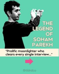 Engineer Soham Parekh Accused of Misleading Multiple Startups