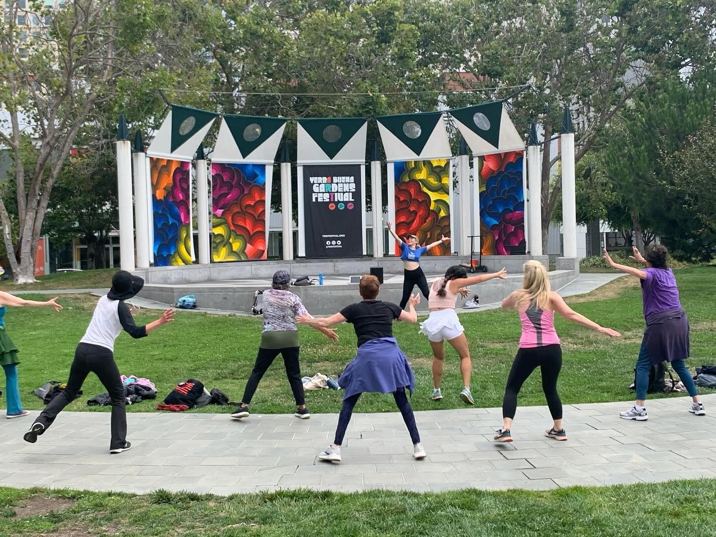 Union Square Outdoor Dance Party