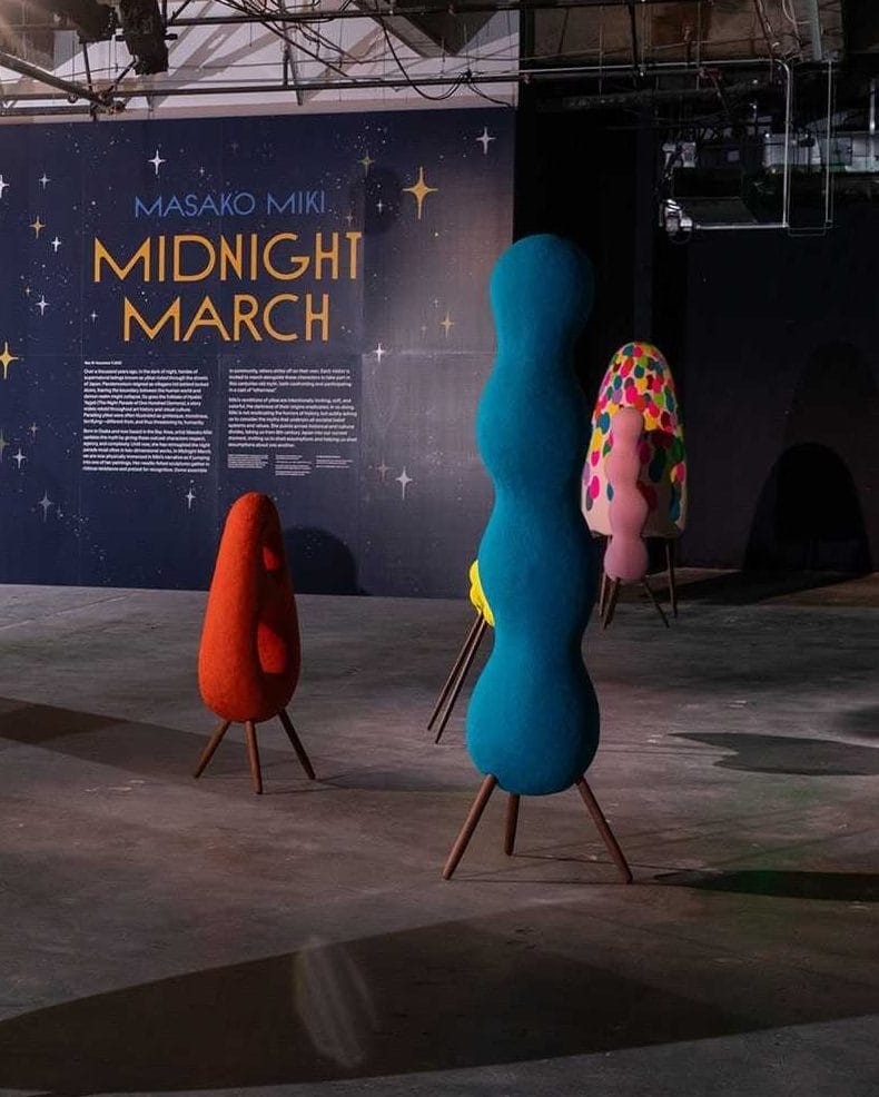Masako Miki: Midnight March, Winter Art Exhibits and Shows