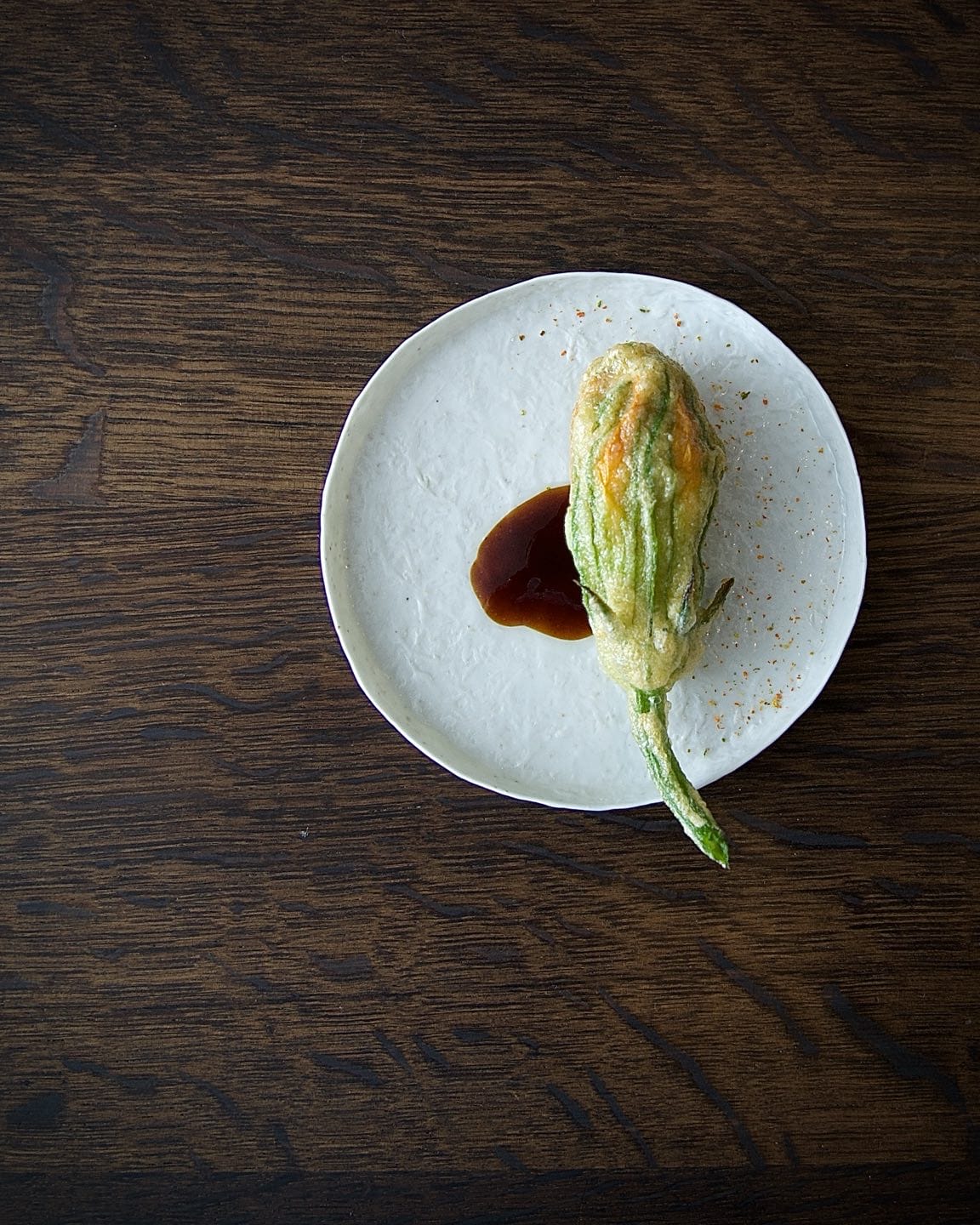 dish served at a michelin star restaurant of sf 