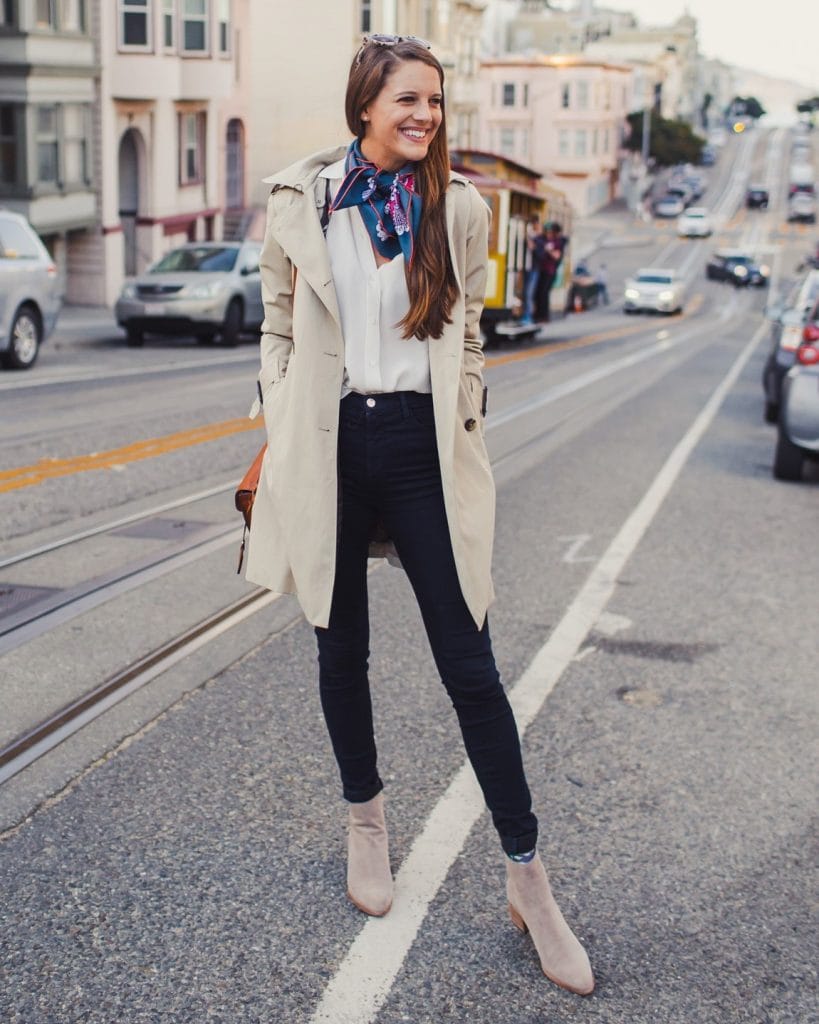 San Francisco winter street style outfit ideas