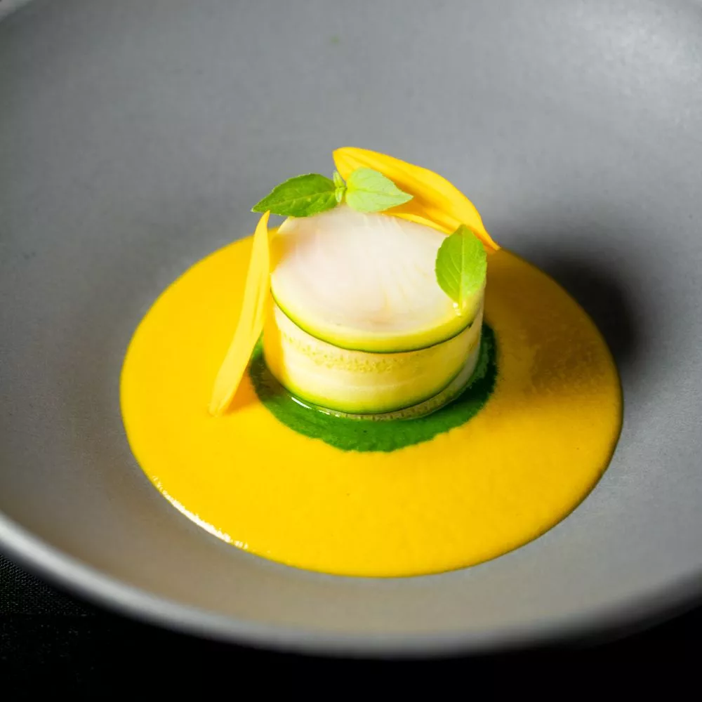 Worth it? dish at Michelin Restaurant Lazy Bear