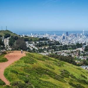 Take a hike with your furry friend at Mount Davidson park