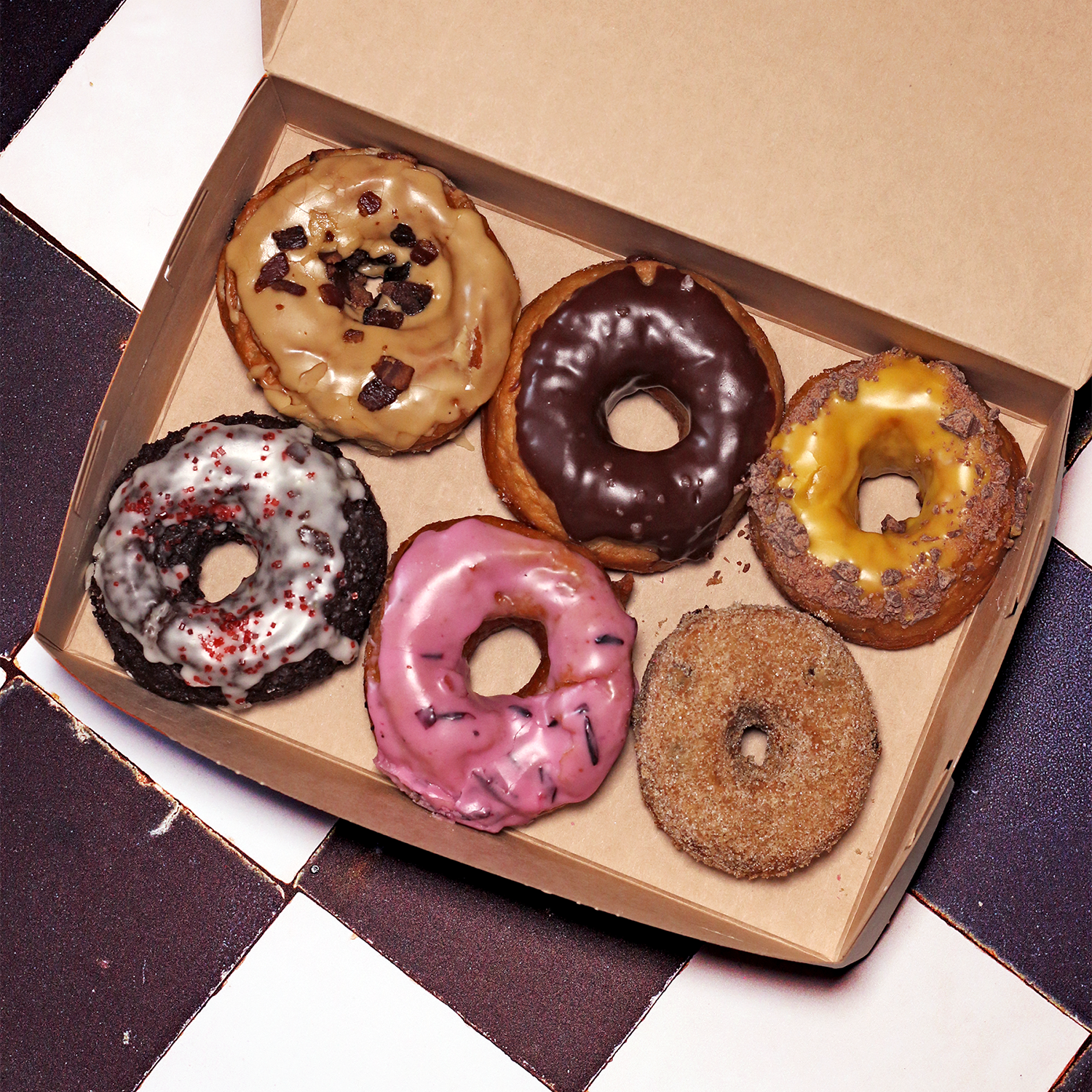 Dynamo donuts half-a-dozen
