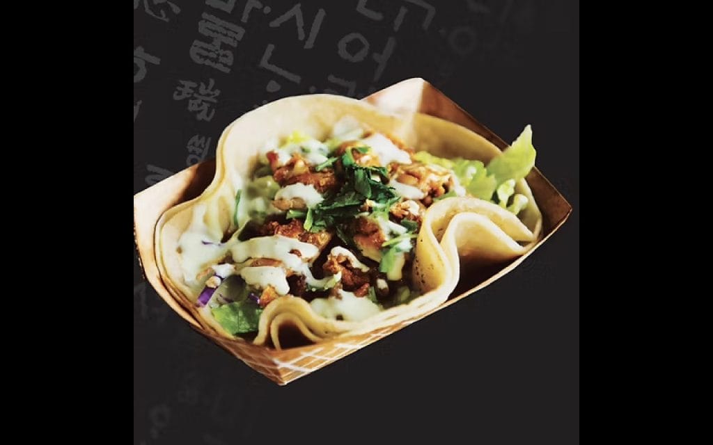 Must-try Korean Tacos.