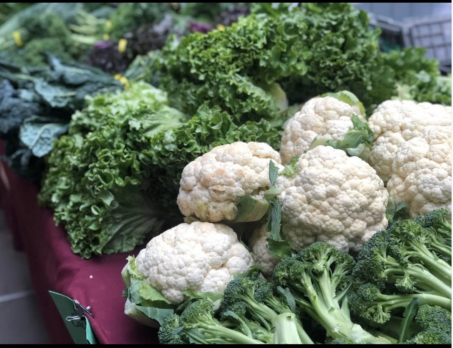 Crocker Galleria Farmers market