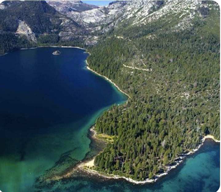 Lake Tahoe one of various road trips take this Father's Day.
