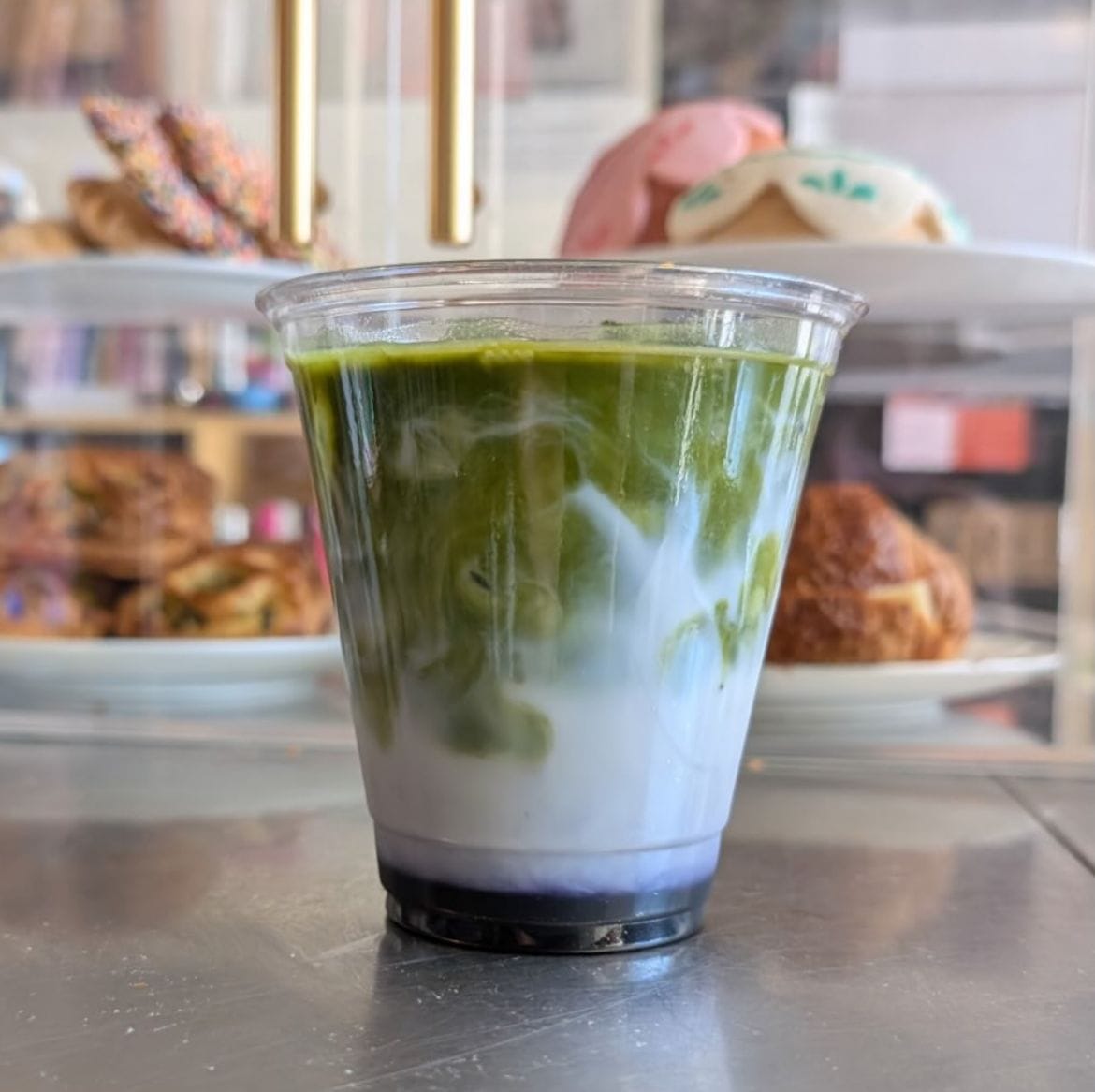 Cafe Suspiro, coffee and matcha cafe in San Francisco, vinyl cafe