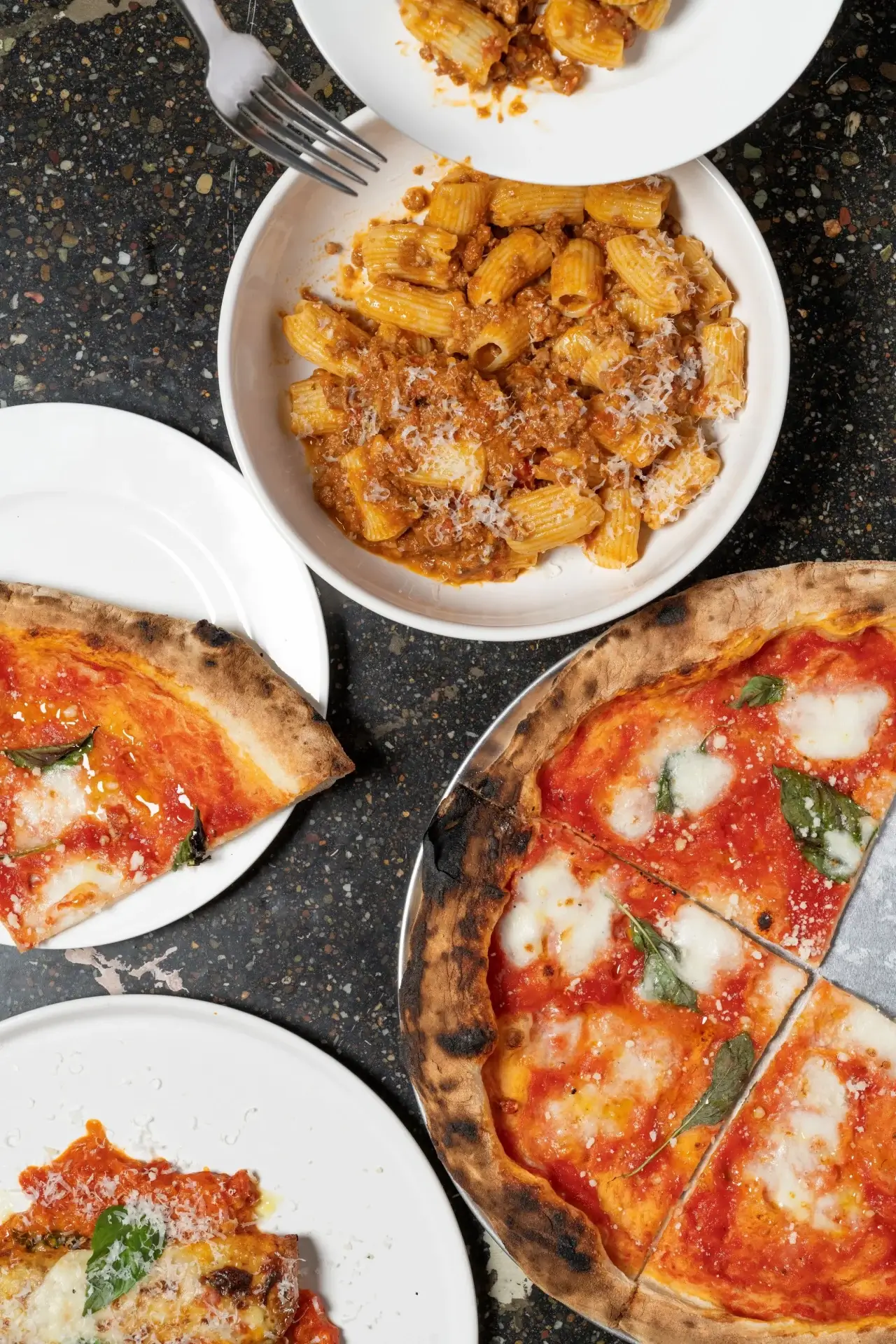 Fiorella San Francisco, Pasta and pizza