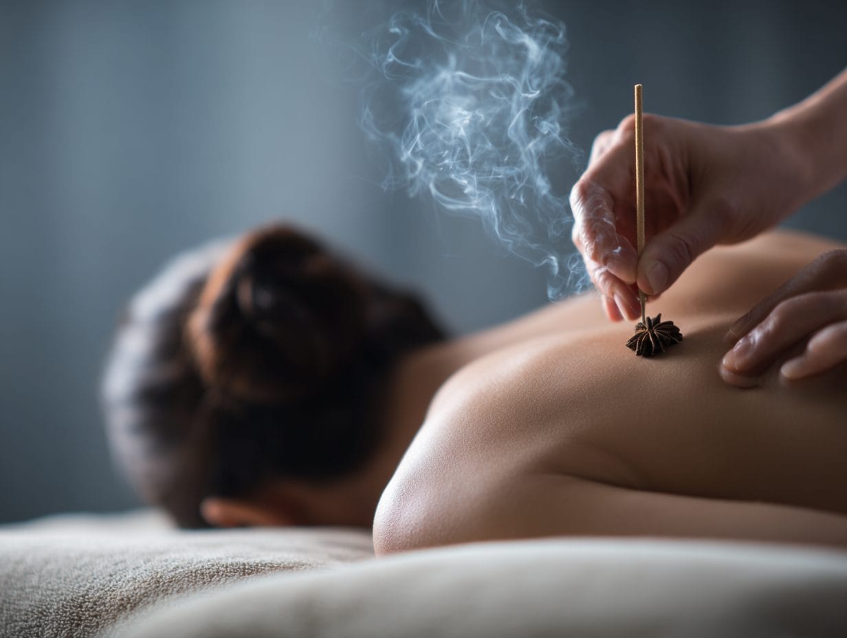 wellness can include Moxibustion at alchemy acupuncture. 