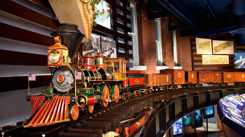 Walt Disney Family museum in San Francisco, train Disney cruise line