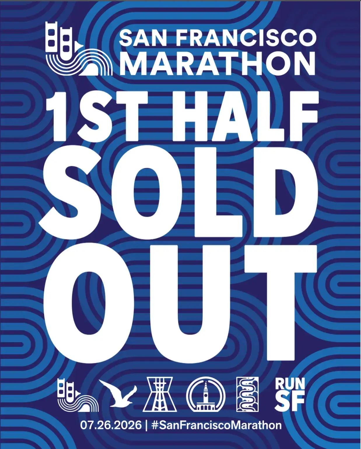 First half marathon sold out