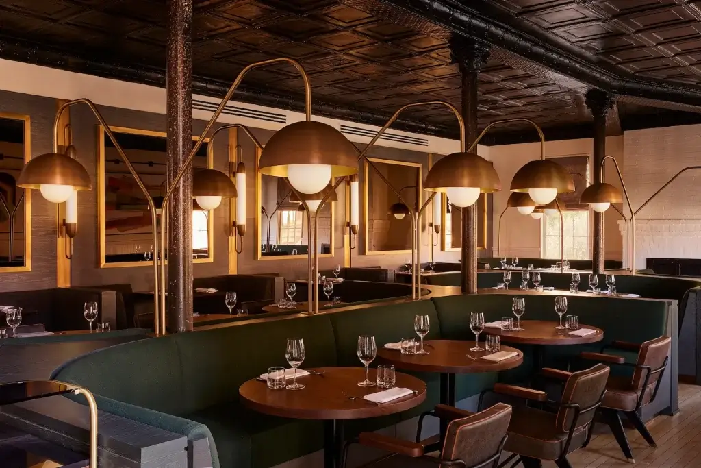 Sula restaurant in Cavallo Point Lodge at Murray Circle, Golden Gate bridge view restaurant