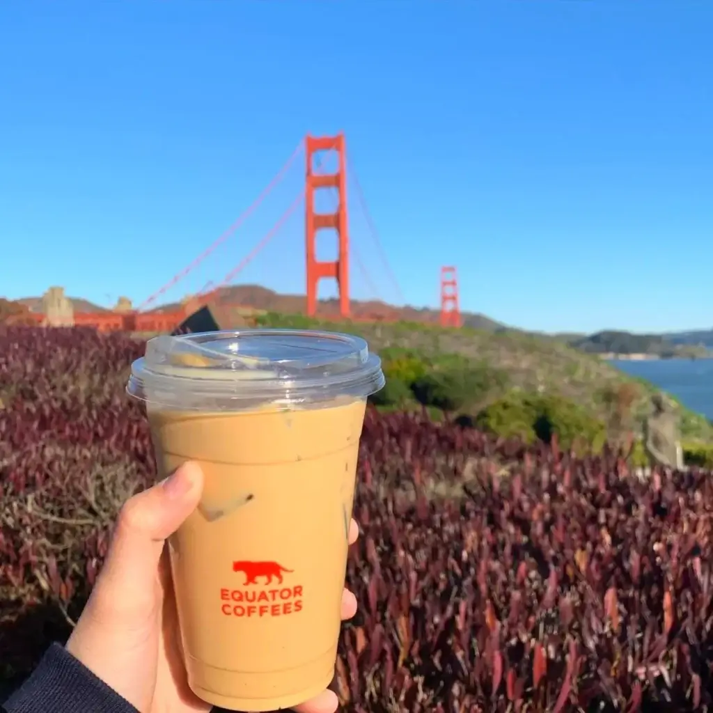 Equator Coffees located at the Golden Gate Bridge Round House