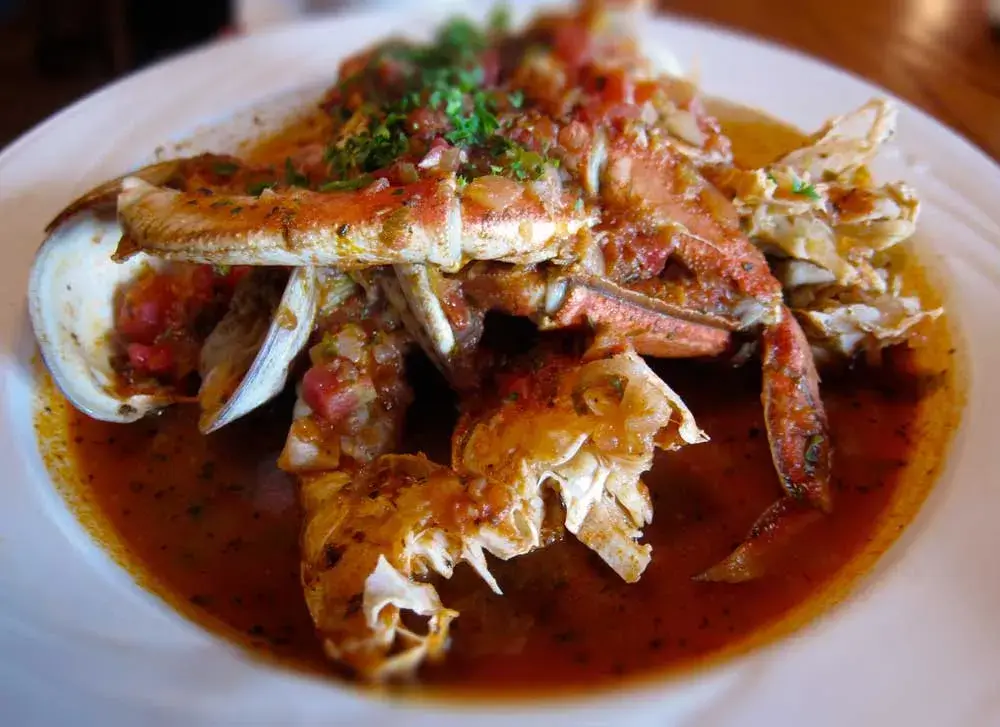 chili crab with tangy red sauce, Hidden restaurants outside San Francisco