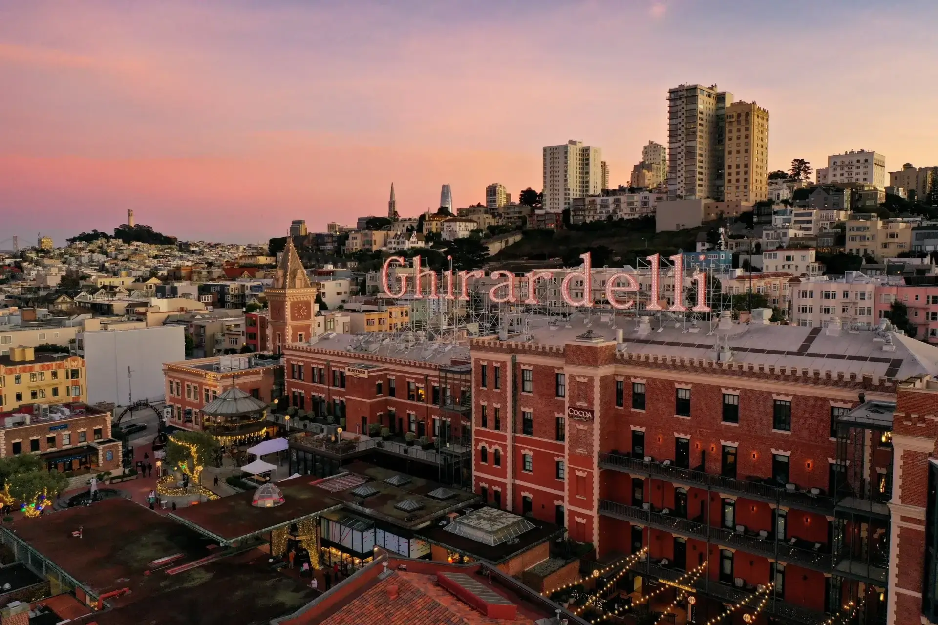 48 hours- Ghirardelli Square