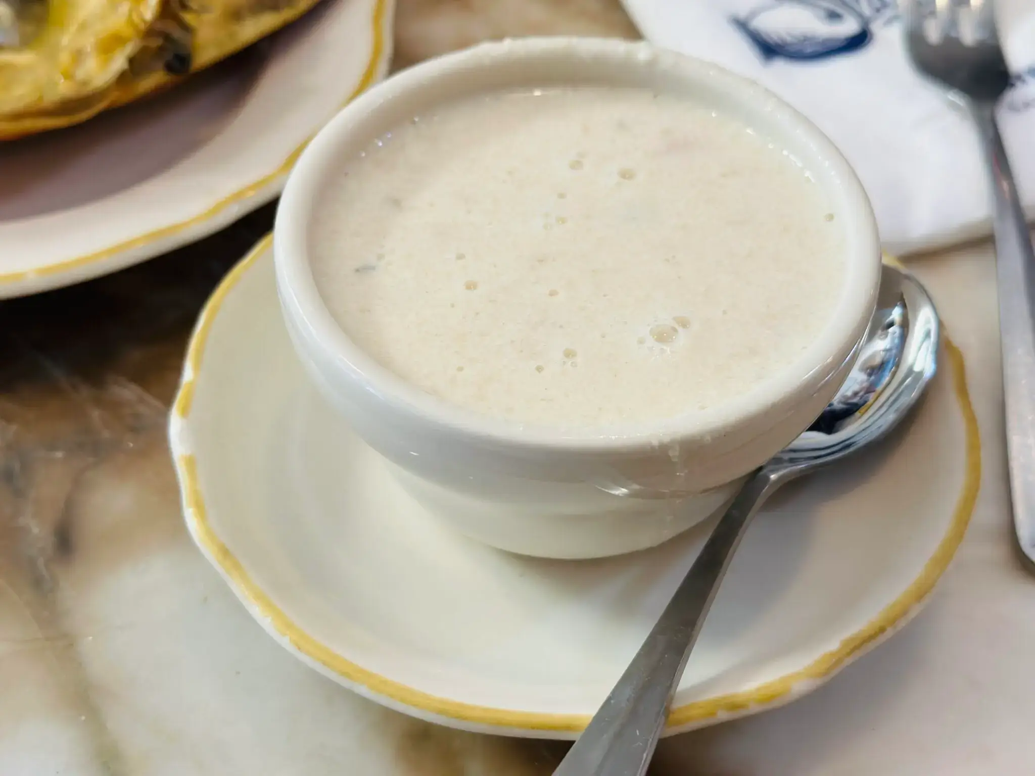 Clam Chowder Swan oyster depot